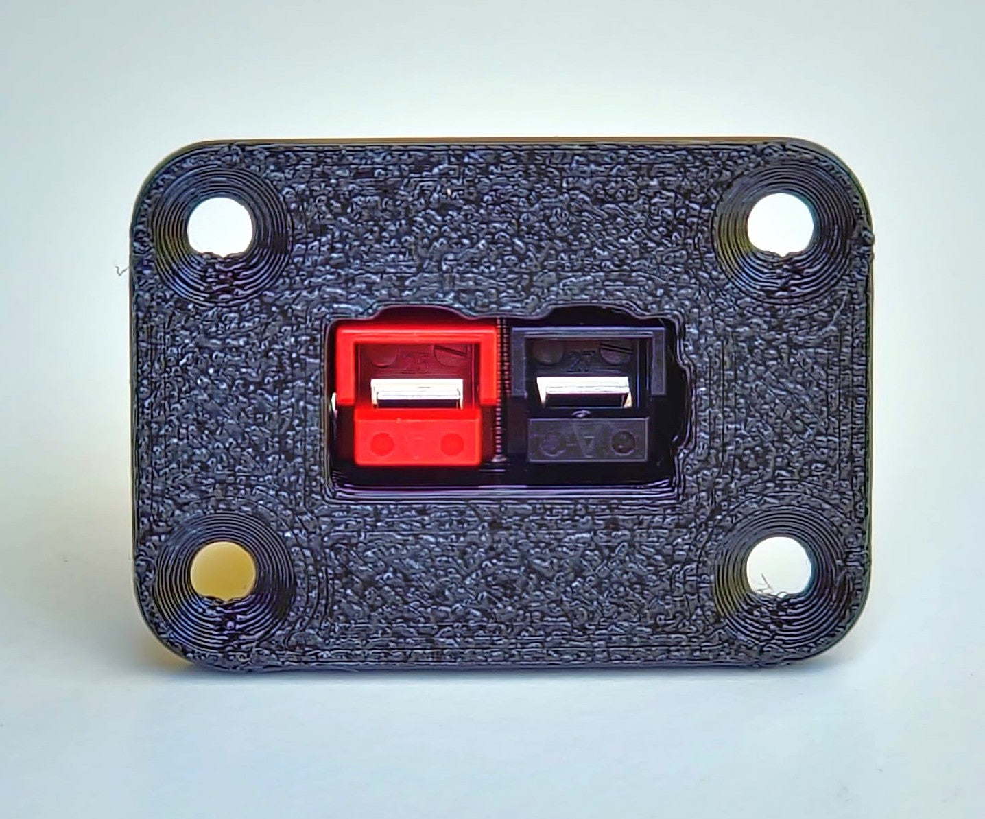 30A 45A 600V FOR Anderson Plug Fixed Mounting Brackets Panel Outdoor Power Plug Single Pole Four Position Fixed Bracket Panel - 13