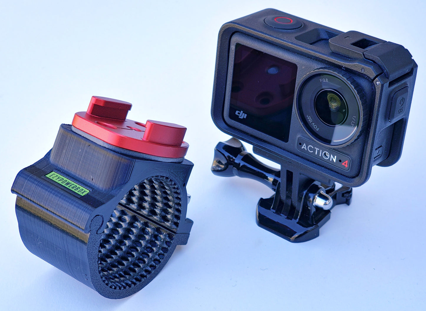 Universal Bull bar roll bar tube pipe GoPro DJI action camera mount bracket heavy duty
