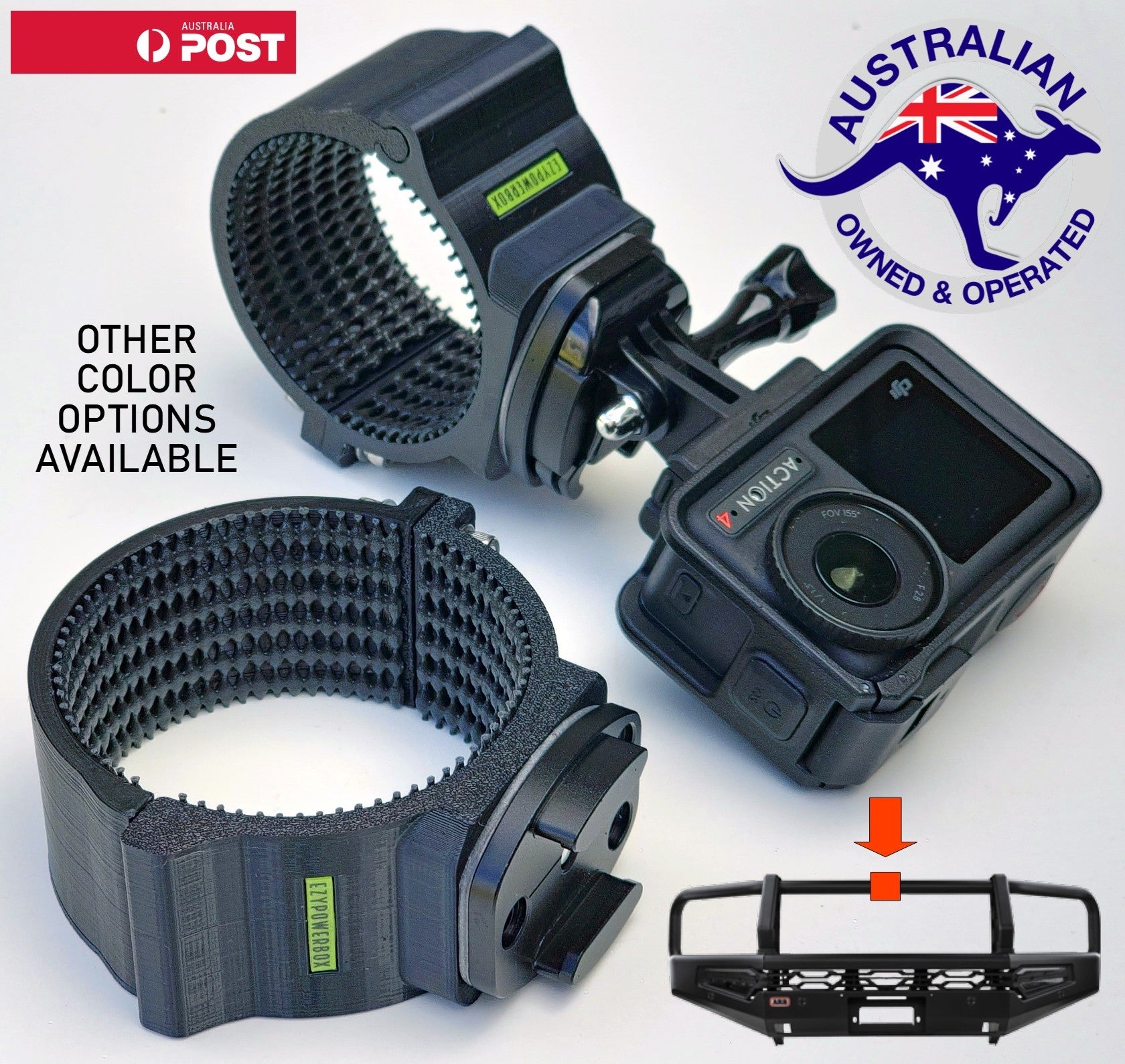 Bar Mount Gopro Roll Cage Universal Bull Bar Roll Bar Tube Pipe