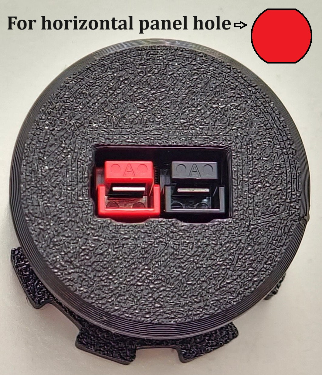 Panel Mount Adapter Adaptor for Single Anderson Powerpole PP15/PP30/PP45 PP15/45 15/45