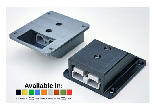 Anderson Powerpole Surface Cover Mount Adapter SB50 Single Connector Holder