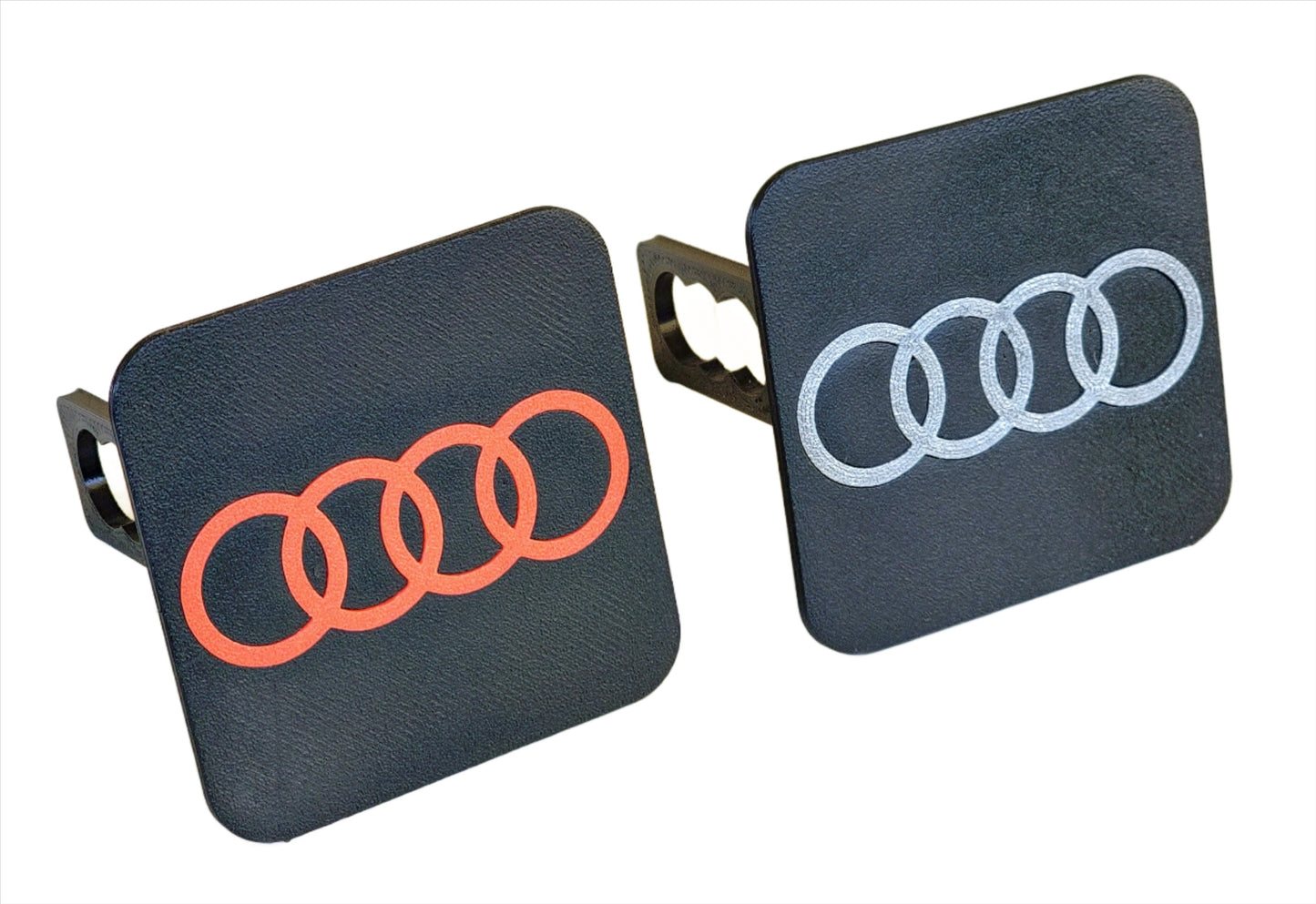 Trailer hitch tow receiver cover cap Audi custom protector