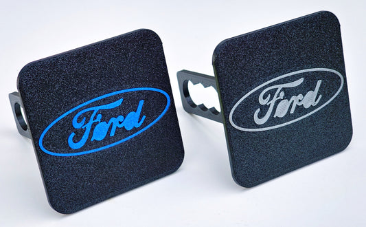 Trailer hitch tow receiver cover cap Ford custom protector