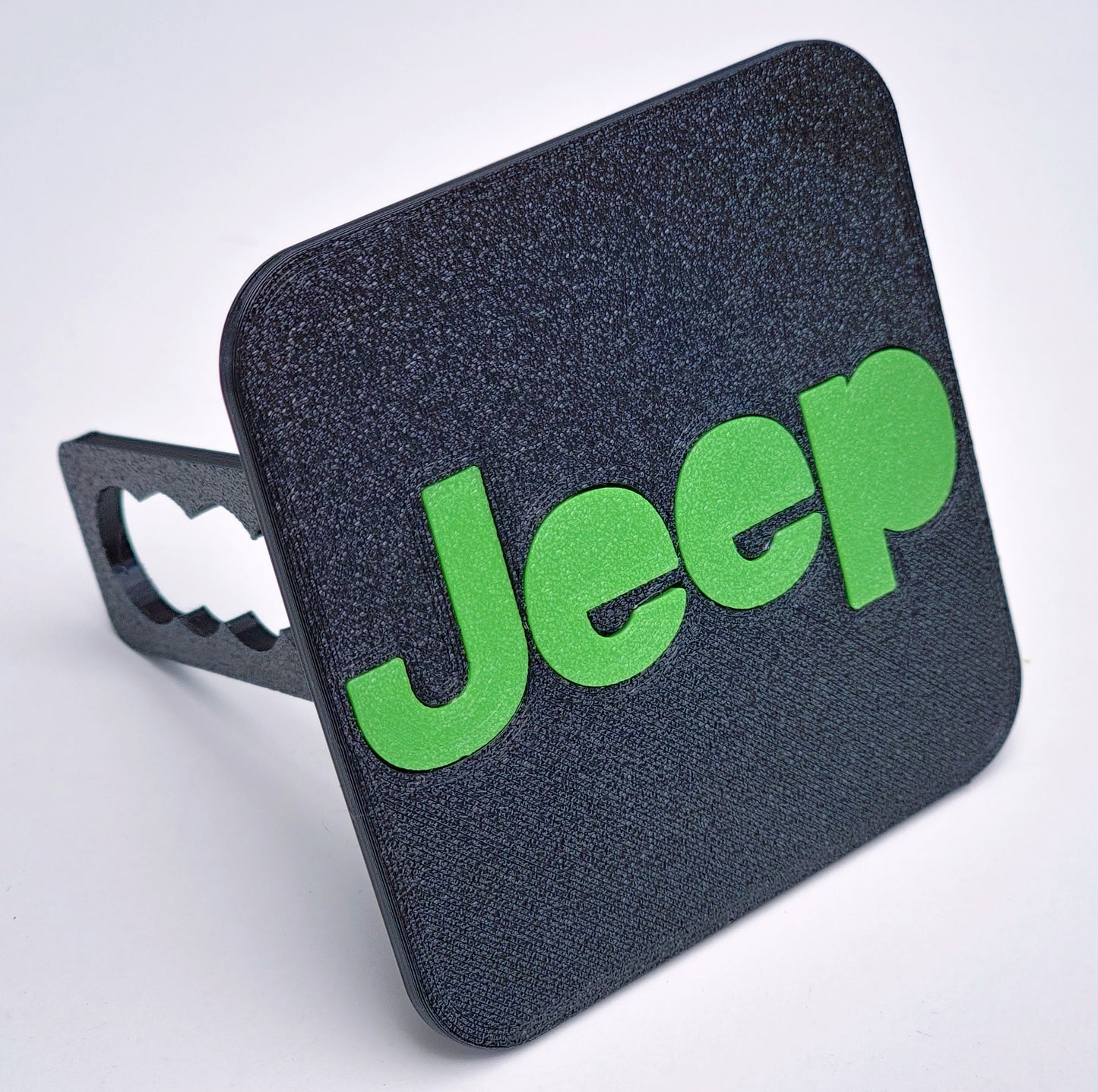 Trailer hitch tow receiver cover cap Jeep custom protector