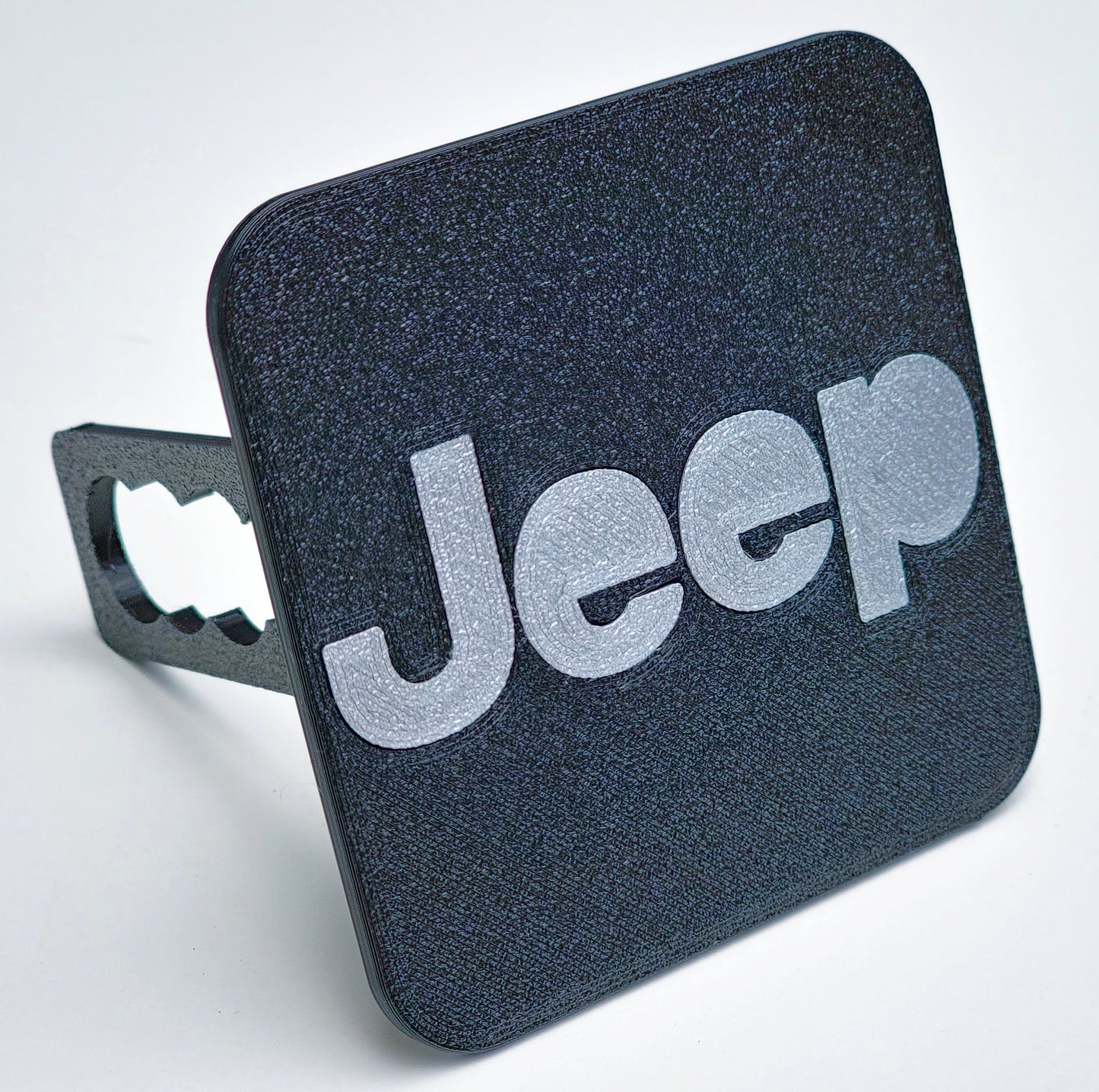 Trailer hitch tow receiver cover cap Jeep custom protector