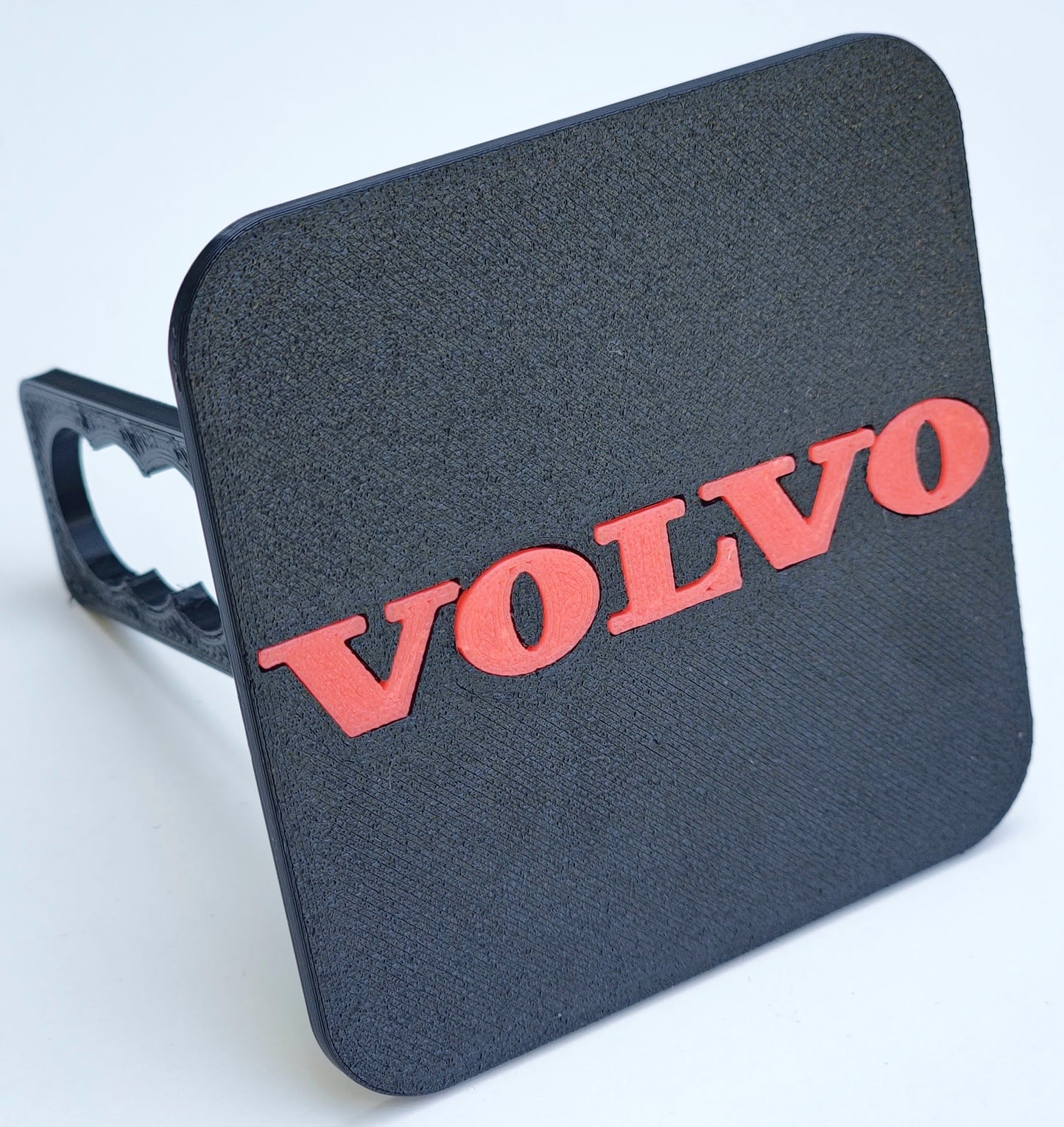 Trailer hitch tow receiver cover cap Volvo custom protector