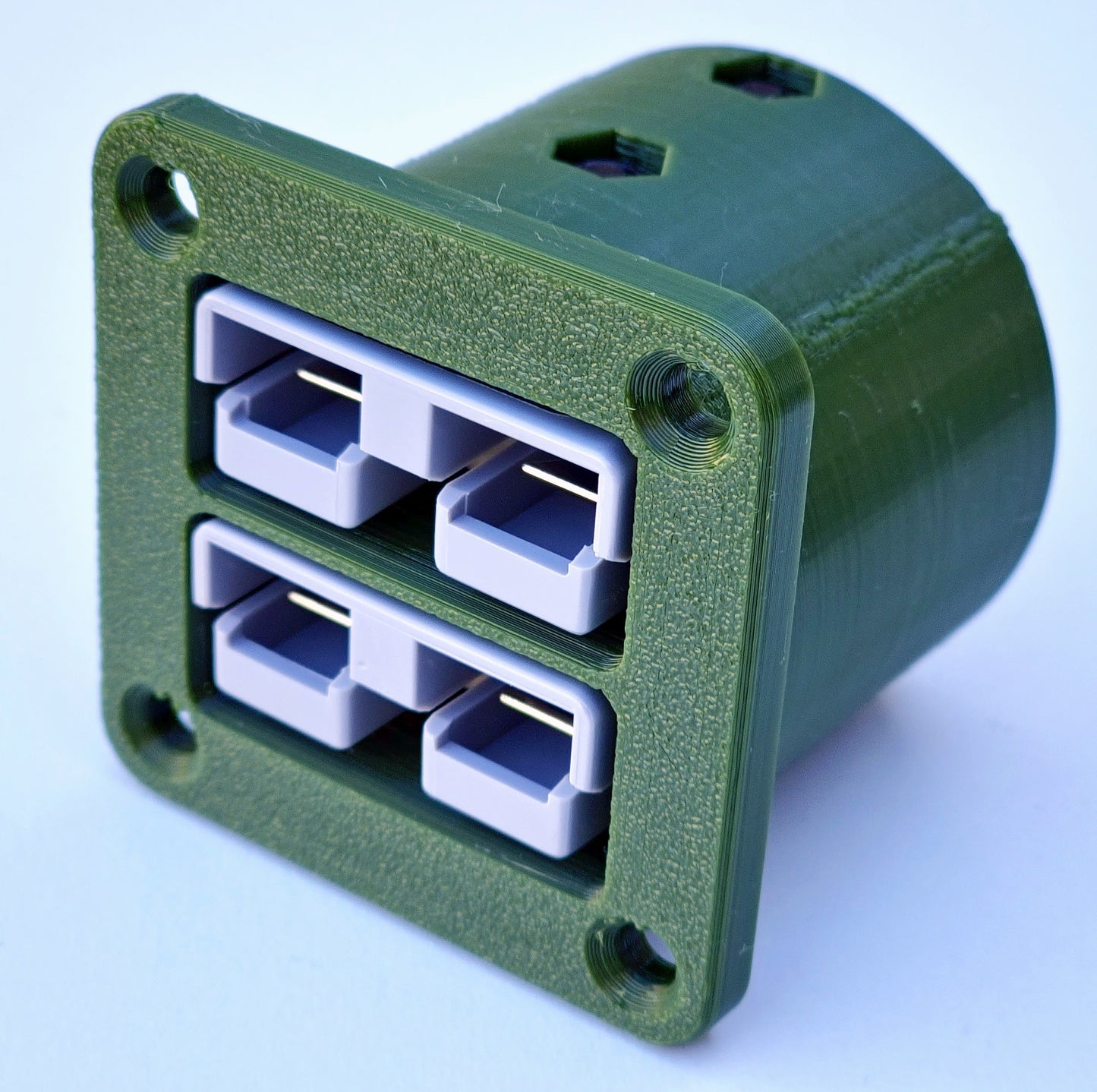 Panel Mount Adapter Adaptor Single Dual Double Anderson SB50 plug connector square