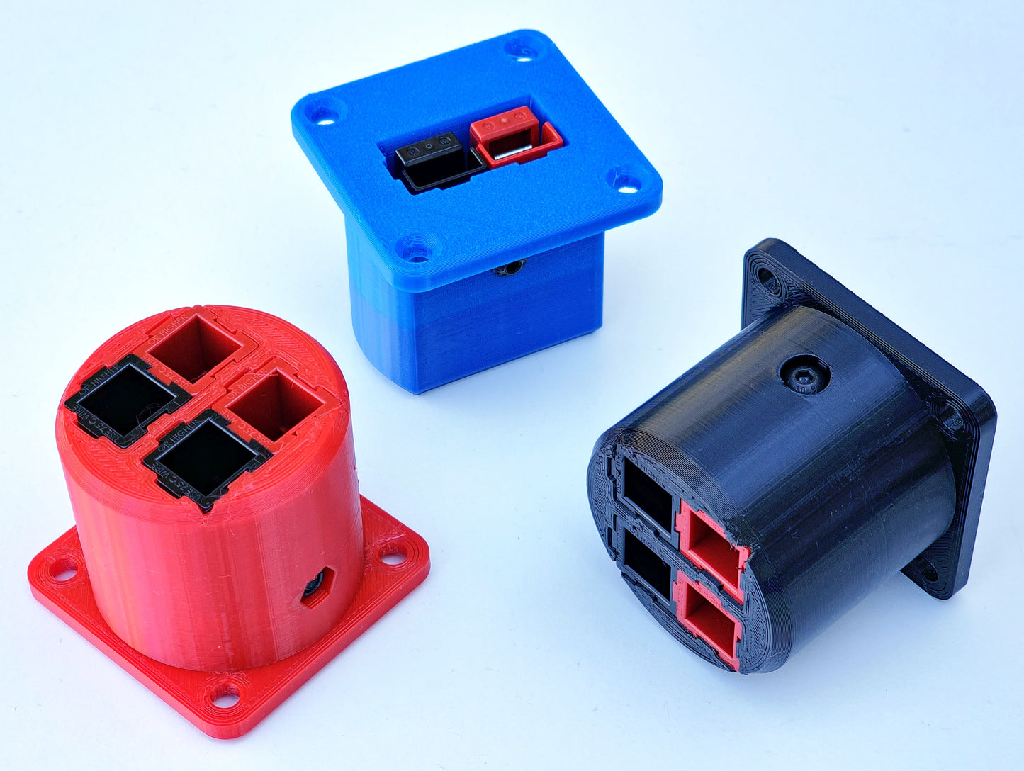 Panel Mount Adapter Adaptor Single Dual Double Anderson PP75 PowerPole plug connector square