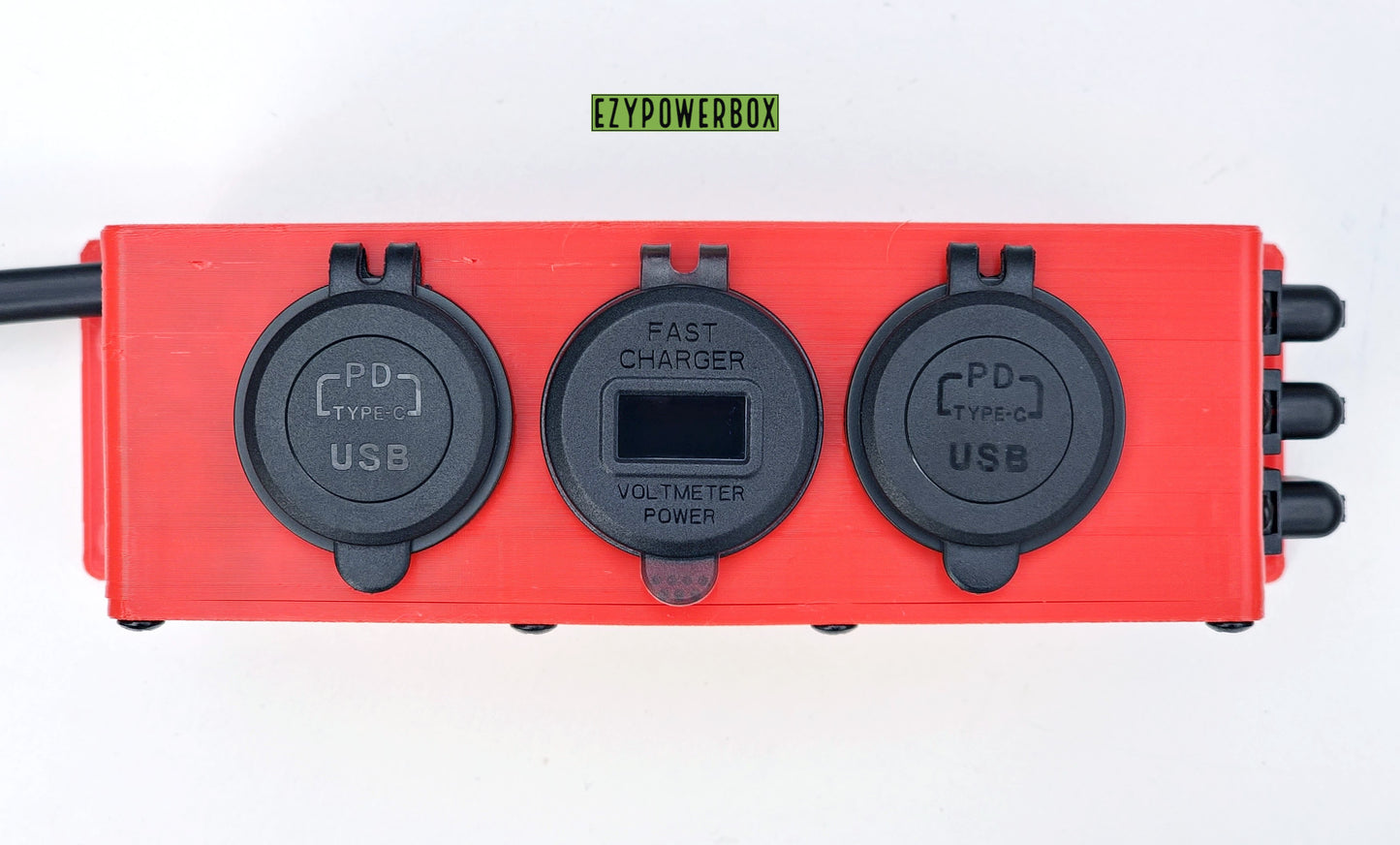 RTT Roof Top Tent Car Camper Canopy Caravan Boat 12V 24V Power Box USB phone laptop charger cig socket LED custom offgrid