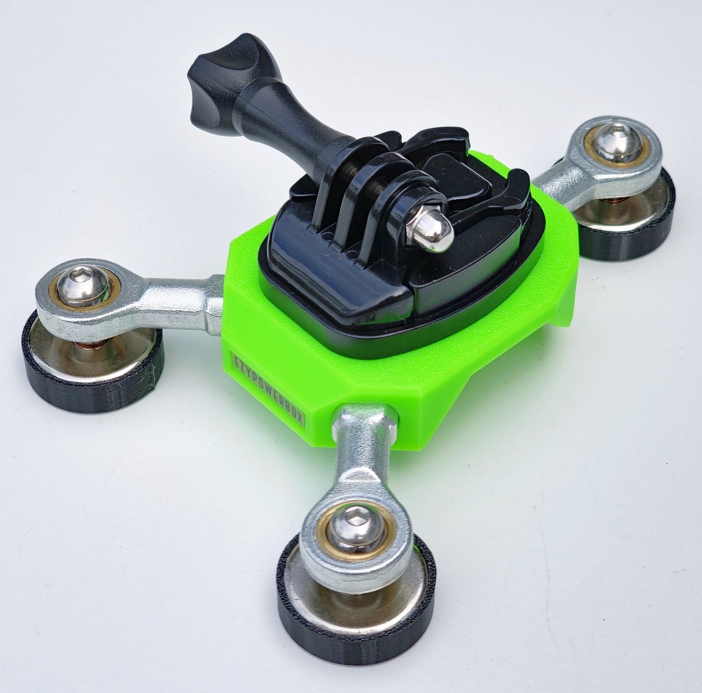 Universal pivoting magnetic GoPro DJI Osmo action camera car heavy duty mount holder