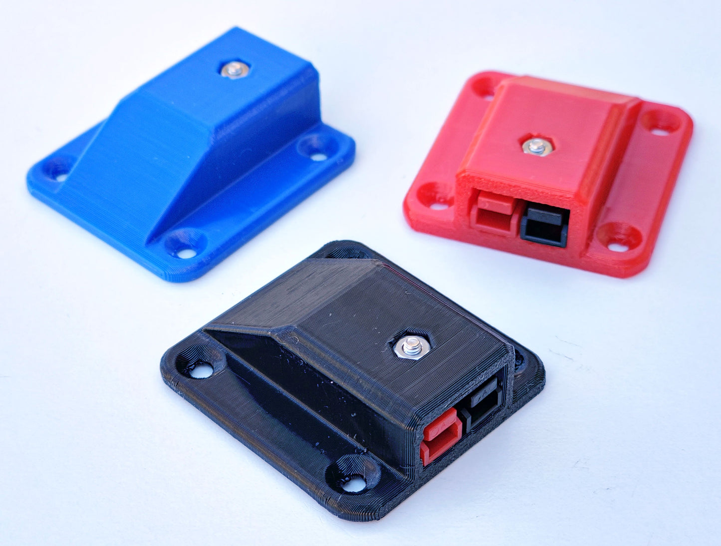 Anderson Powerpole Surface Cover Mount Adapter PP15 PP30 PP45 Single Connector Holder