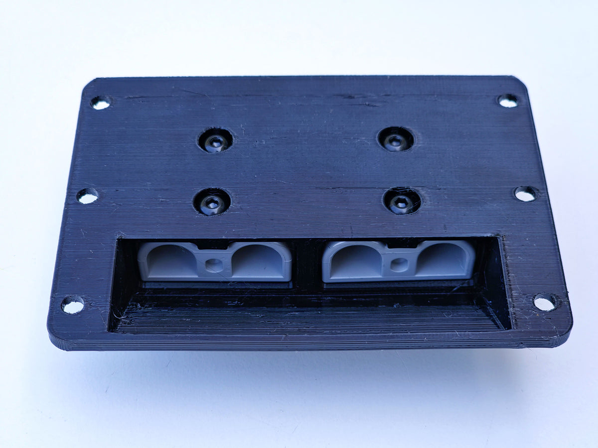 Anderson Powerpole Surface Cover Mount Adapter SB50 Double Connector Holder Cover Plug