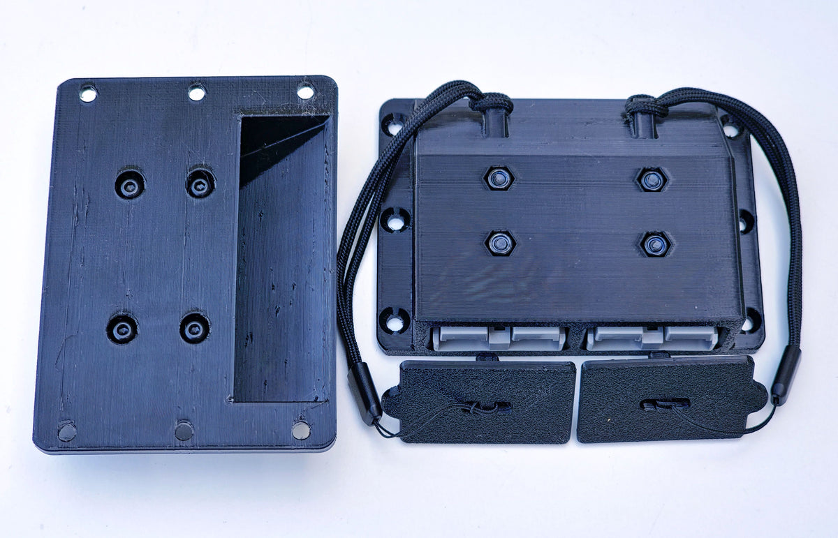 Anderson Powerpole Surface Cover Mount Adapter SB50 Double Connector Holder Cover Plug