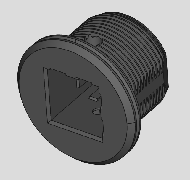 STL Panel Mount Adapter Adaptor for Double Anderson Powerpole PP15/PP30/PP45 PP15/45 15/45