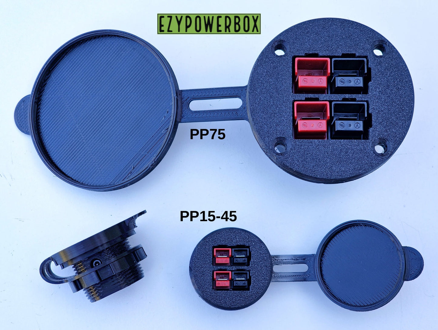 Panel Mount Adapter Adaptor Single Dual Double Anderson Powerpole PP75 connector