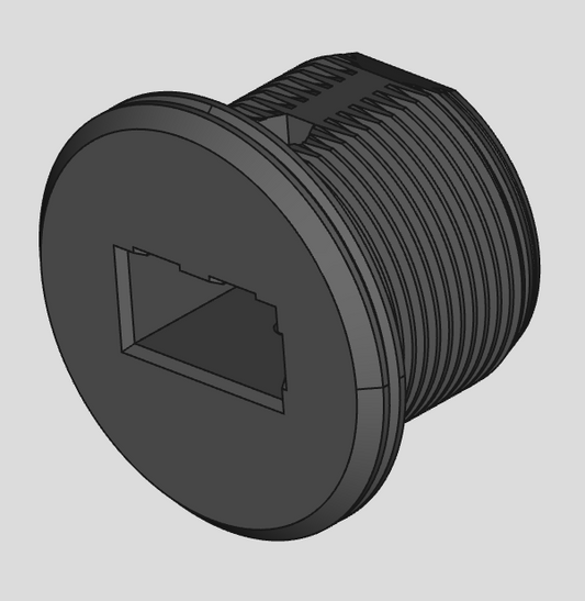 STL Panel Mount Adapter Adaptor for Single Anderson Powerpole PP15/PP30/PP45 PP15/45 15/45