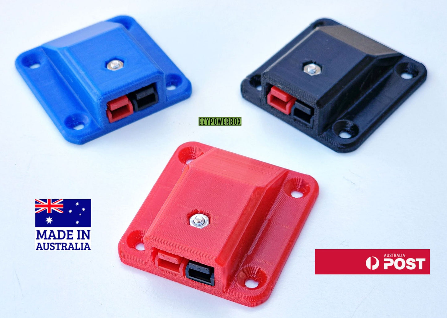 Anderson Powerpole Surface Cover Mount Adapter PP15 PP30 PP45 Single Connector Holder